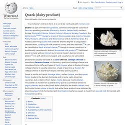 Quark (dairy product)