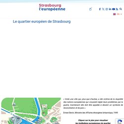 Le quartier européen de Strasbourg