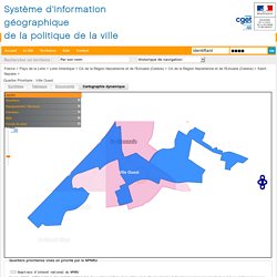 Quartier Prioritaire Ville Ouest - Quartier prioritaire de la politique de la ville de la commune: Saint-Nazaire - SIG Politique de la Ville