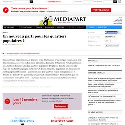 Un nouveau parti pour les quartiers populaires - Page 2