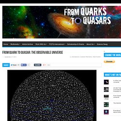 From Quark to Quasar: The Observable Universe