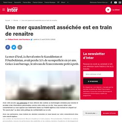 Une mer quasiment asséchée est en train de renaître