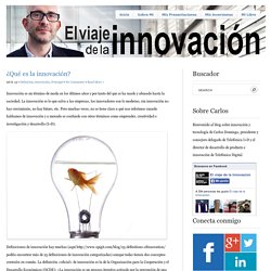 ¿Qué es la innovación?