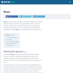 ¿Qué es Skype y para qué se utiliza? - Ryte Wiki