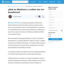 ¿Qué es Medicare y cuáles son los beneficios?