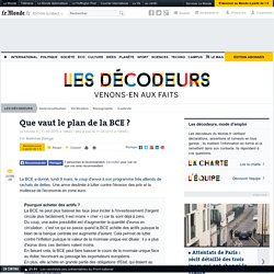 Que vaut le plan de la BCE ?
