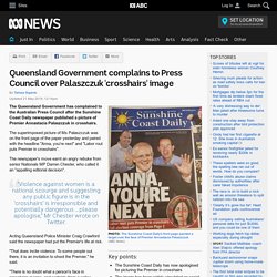 Queensland Government complains to Press Council over Palaszczuk 'crosshairs' image