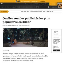 Quelles sont les publicités les plus populaires en 2018?