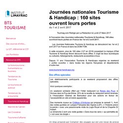 Quelques ressources issues du site :  - BTS Tourisme Limayrac Toulouse Agnès ROBIRA