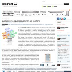 QuestBase: crea e pubblica questionari, quiz e verifiche.
