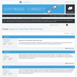 Trade Pattern HWS Portal