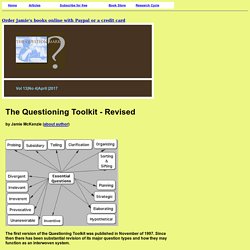 The Questioning Toolkit - Revised