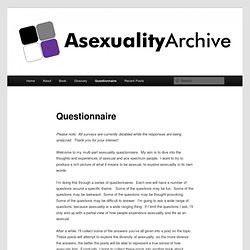 Asexuality Archive