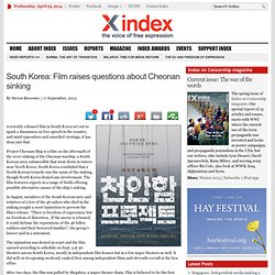 South Korea Film Cheonan Sinking