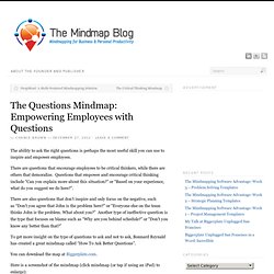 The Questions Mindmap: Empowering Employees with Questions