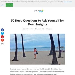 50 Deep Questions to Ask Yourself for Deep Insights — Purpose Fairy