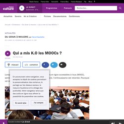 Qui a mis K.O les MOOCs ?