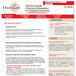 Plate-Forme Française d'Education Au Développement et à la Solidarité Internationale