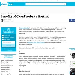 A Quick Look at Benefits of Cloud Website Hosting