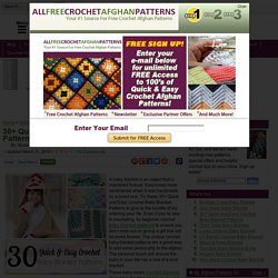 30+ Quick and Easy Crochet Baby Blanket Patterns