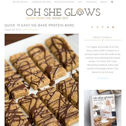 Quick ‘n Easy No-Bake Protein Bars