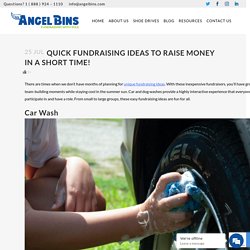 Quick Fundraising Ideas to Raise Money in a Short Time