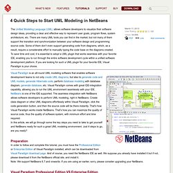 4 Quick Steps to Start UML Modeling in NetBeans