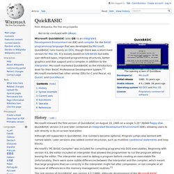 QuickBASIC