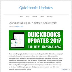 QuickBooks Help For Amateurs And Veterans – Quickbooks Updates