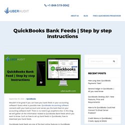QuickBooks Bank Feeds
