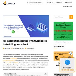 QuickBooks install diagnostic tool uses and benefits