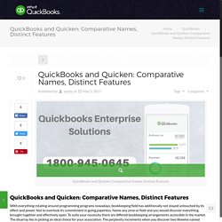 QuickBooks and Quicken: Similar Names, Distinct Features - Intuit QuickBooks Online Support Number