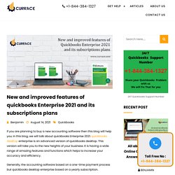 Quickbooks Enterprise 2021 (Features & benefits)