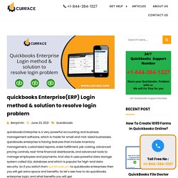 Quickbooks Enterprise Login method & solution to resolve login problem