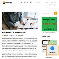 QuickBooks error code 5502 (Complete guide to fix)