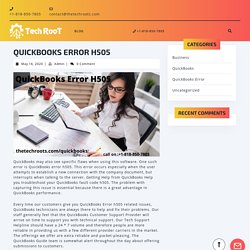 QuickBooks Error H505 -