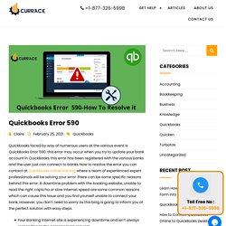 Quickbooks Error 590 - step by step guide to fix