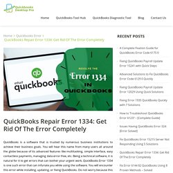 Quickbooks Error 1334 - Quick Ways To Troubleshoot [Guide]