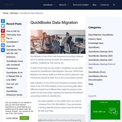 QuickBooks Data Migration Services - Cross-Platform Migration