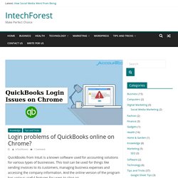 How to Fix QuickBooks Online (QBO) Login Problems on Chrome
