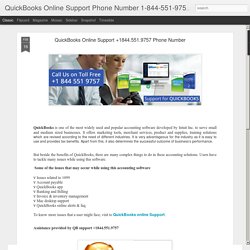 QuickBooks Online Support Phone Number 1-844-551-9757: QuickBooks Online Support +1844.551.9757 Phone Number