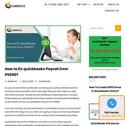 QuickBooks Payroll Error PS060 and its best possible solutions