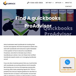 Find a Quickbooks ProAdvisor +1-888-909-2528 for your company