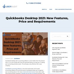 Quickbooks Desktop 2021: New Features, Price and Requirements