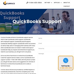 Grow your business with Quickbooks and get best support - Currace.com