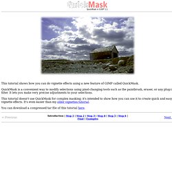 QuickMask: Introduction