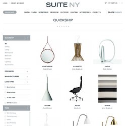 NYC Contemporary Furniture & Lighting, Modern Furniture - Suite New York