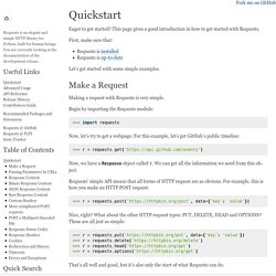 Quickstart — Requests 2.8.1 documentation